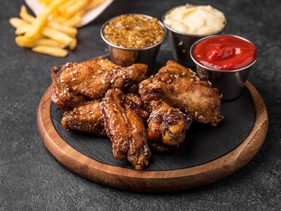 alitas de pollo a la brasa